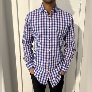 Mens express extra slim fit dress shit. Size M